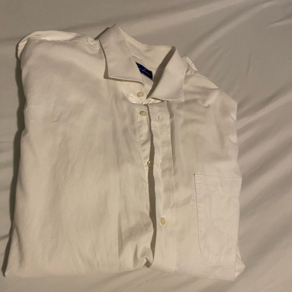 White Tom James dress shirt